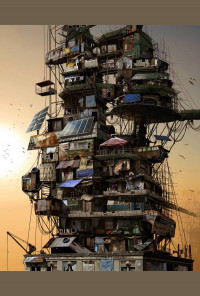 Плакат паспарту - Сградата на Флин